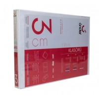 Önder PVC A3  Yatay 3 Cm 4 Halkalı Klasör